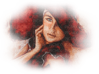 mujer rojo by EstrellaCristal