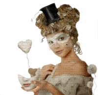 woman with mask bp - kostenlos png