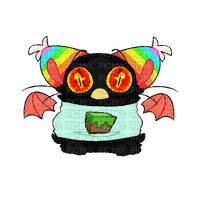 my evil furby who loves minecraft - PNG gratuit