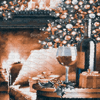 Y.A.M._New year Christmas background - Animovaný GIF zadarmo
