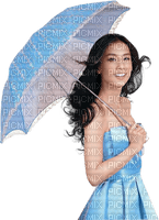 mujer con paraguas by EstrellaCristal - bezmaksas png