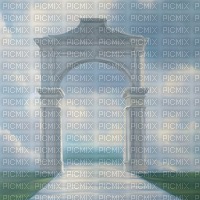 White Cloudy Gate - Free PNG