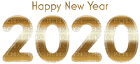 Kaz_Creations 2020-Happy-New-Year-Logo-Text - PNG gratuit