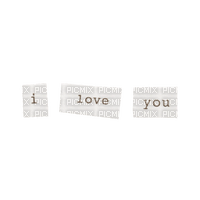 I love you valentines text deco [Basilslament] - darmowe png