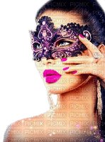 woman in mask by nataliplus - kostenlos png