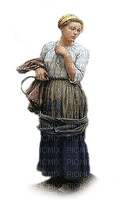 mujer campo vintage dubravka4 - Free PNG