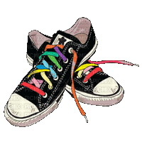 lgbtq shoes - Bezmaksas animēts GIF