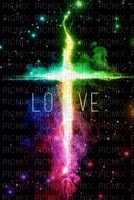 Cruz LOVE - PNG gratuit