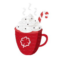Christmas Coffee - Gratis geanimeerde GIF