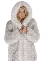Kaz_Creations Woman Femme  Fur Winter - png ฟรี