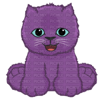 Webkinz Purple Persian Kitten - Free PNG