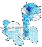 Blue Rose Unicorn - darmowe png