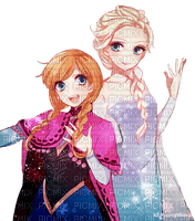 ✶ Anna & Elsa {by Merishy} ✶ - PNG gratuit