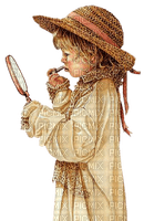 baby vintage make up - 無料png
