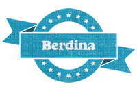 Kaz_Creations Names Berdina - ingyenes png