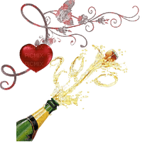 Kaz_Creations Wedding Day Champagne - gratis png