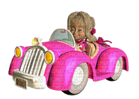 Kaz_Creations Dolls Car - png gratis