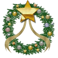 Christmas couronne 1 - PNG gratuit