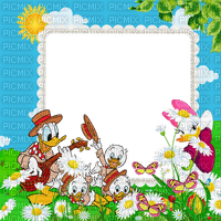 donald daisy trick tick and truck duck disney frame
