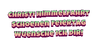 Christi Himmelfahrt - Darmowy animowany GIF