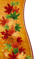 Kaz_Creations Autumn Fall Leaves Leafs Deco - 無料png