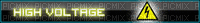 high voltage user bar - Bezmaksas animēts GIF