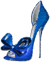 soave deco fashion animated shoe blue - Бесплатни анимирани ГИФ