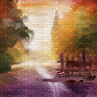 autumn background path forest fence kikkapink - Free PNG