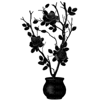 Gothic.Roses.Black - ücretsiz png