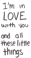 ..:::Text-I'm in love with you:::.. - png gratis