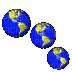 Globes - Zdarma animovaný GIF