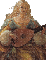 woman with instrument 2 - gratis png