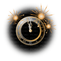 New Year.Clock.Victoriabea - zdarma png
