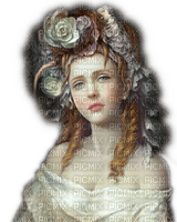 Rena Fantasy Flower Girl Woman Art - безплатен png