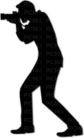 soave man silhouette photographer black - 免费PNG