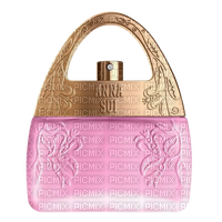 Perfume Pink  Gold Bag - Bogusia