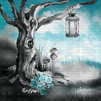 soave background animated fantasy spring tree - Gratis geanimeerde GIF