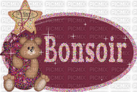 bonsoir - Nemokamas animacinis gif