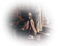 WOMAN-SITTING--minou52 - 免费PNG