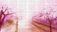 MMarcia gif flores de cerejeira anime - Darmowy animowany GIF