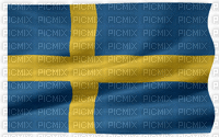 svenska  flagga - GIF animado grátis