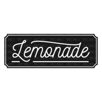 Lemonade Text - Bogusia - gratis png