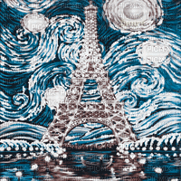 Y.A.M._Art Landscape Paris - Gratis animerad GIF