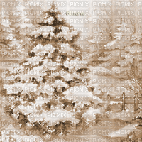 Y.A.M._New year Christmas background Sepia - Nemokamas animacinis gif