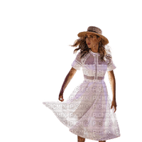springtimes woman spring summer hat - 免费PNG