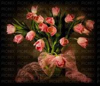 tulipes roses - gratis png