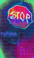 stop - GIF animasi gratis