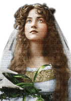 Rena Vintage Braut Bride - kostenlos png