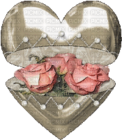 heart roses - GIF animate gratis