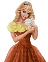 Woman with her rabbit. Easter. Spring. Leila - bezmaksas png